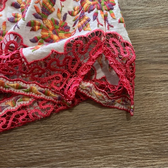 SAVE THE QUEEN Made in Italy Halter Abstract Print Multi-color Dress - Picture 8 of 10